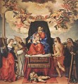 聖母子と聖人 1521II ルネッサンス ロレンツォ ロット